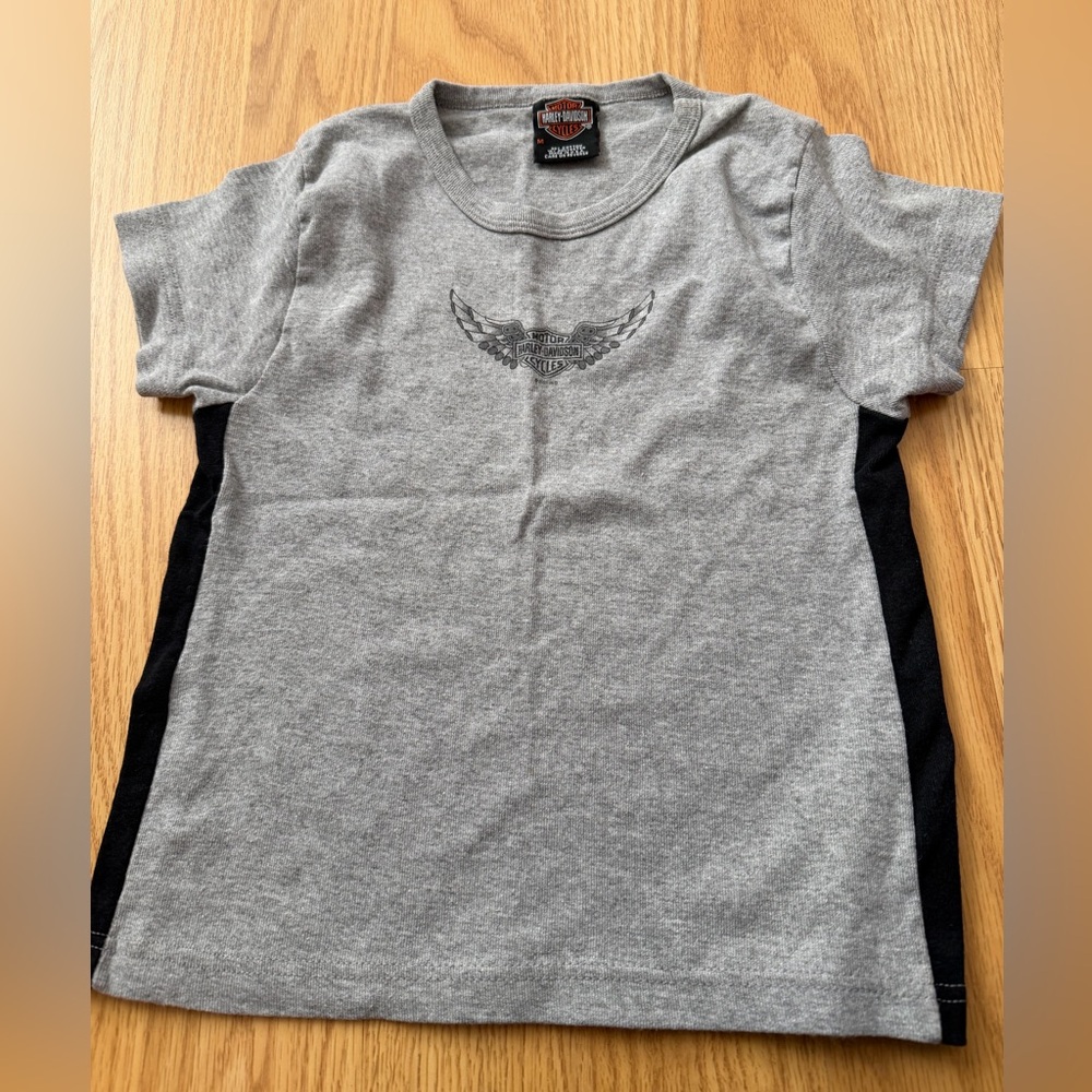Vintage Harley-Davidson Gray & Black Kids Atlanta Augusta